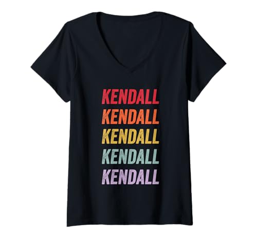Damen Kendall T-Shirt mit V-Ausschnitt Damen Kendall T-Shirt mit V-Ausschnitt von kendall Apparel