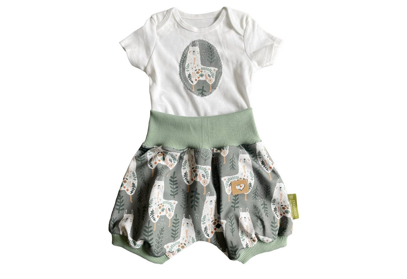 kennydoo Body & Shorts Kinder- Baby Set Lama" (2 teilig) mit niedlichem Design" von kennydoo