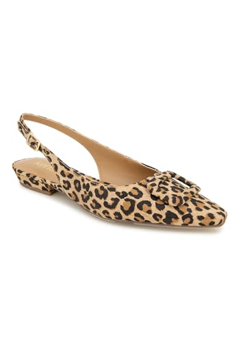 kensie Damen Poppi Ballerinas, Light Leopard, 39.5 EU von kensie