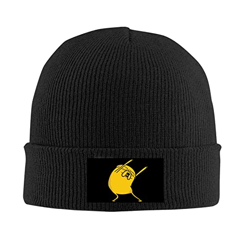 Adventure Time Uni Winter Strickmütze Strickmütze Wollmütze Cap Beanie Cap Schwarz, Schwarz , Einheitsgröße von kenwozi