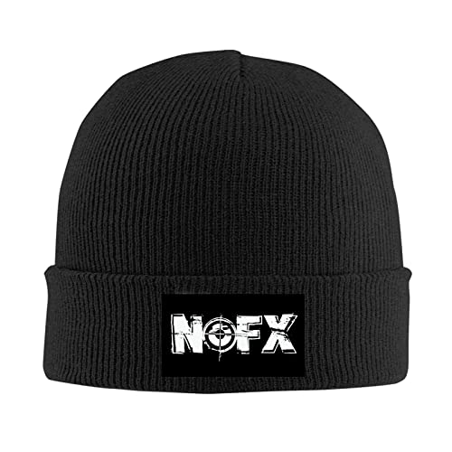 kenwozi NOFX Music Custom Unisex Beanie Wintermütze Unisex Warm Cap Schwarz, Schwarz , Einheitsgröße von kenwozi