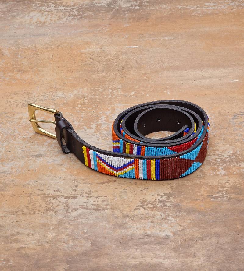 35"-39" Massai Perlengürtel, Unisex Gürtel, Ledergürtel, Perlengürtel 35"-39" Massai Perlengürtel, Unisex Gürtel, Ledergürtel, Perlengürtel von kenyancraftscompany