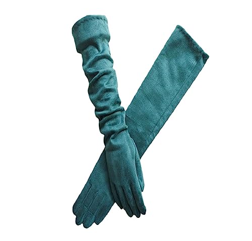 keusyoi Damenhandschuhe Winter Touchscreen SMS Lange Handschuhe Schwarz Grau Wildlederhandschuhe Damenhandschuhe Für Kaltes Wetter keusyoi Damenhandschuhe Winter Touchscreen SMS Lange Handschuhe Schwarz Grau Wildlederhandschuhe Damenhandschuhe Für Kaltes Wetter von keusyoi