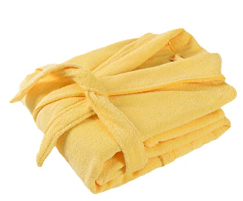 keusyoi Herren Baumwolle Frottee Bademantel Unisex Weicher Bademantel Frauen Nachthemd Nachtwäsche Herren Casual Home Bademantel von keusyoi