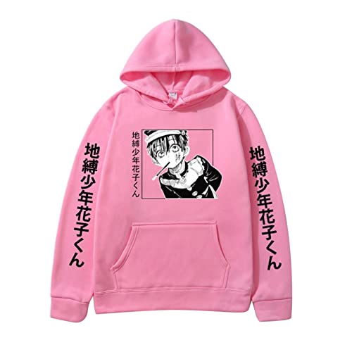 kewing Unisex Hanako Kun Hoodie Sweatshirt Japanischer Anime Toilet Bound Pullover Cosplay Kleidung von kewing