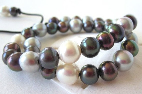 Perle Armband, Armreif, Doppelt Wickelarmband, Perlenarmband, Leder Und Perlen Multi-Perle von keyLimeGiraffedesign