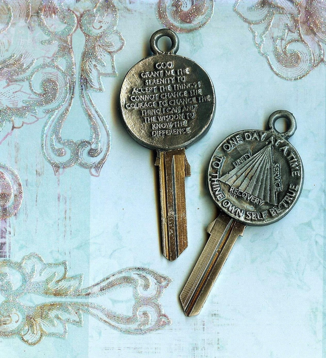 Gelassenheit Gebetsschlüsselrohling Gelassenheit Gebetsschlüsselrohling von keystomycastle