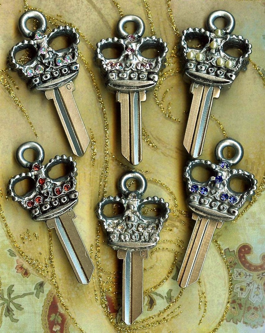 Swarowski-Krone - Hausschlüssel, Kristalle Swarowski-Krone - Hausschlüssel, Kristalle von keystomycastle