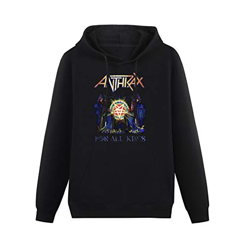 Long Sleeve Hooded Sweatshirt Anthrax for All King Cover Cotton Blend Hoody L von kfr