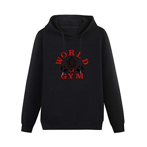 Long Sleeve Hooded Sweatshirt World Gym Cotton Blend Hoody XL von kfr