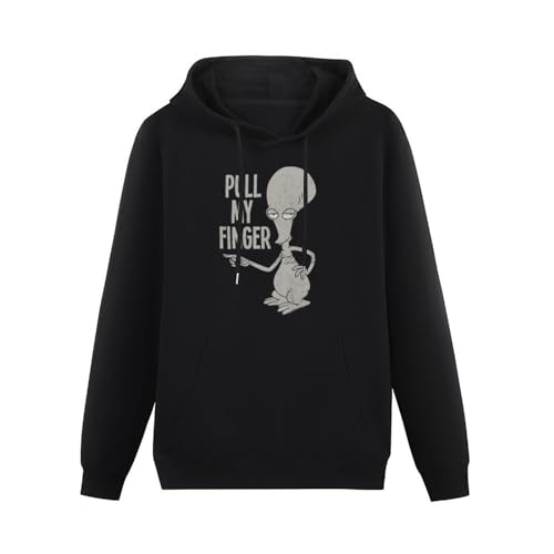 kfr Hoodie American Dad Roger Pull My Finger Licensed Adult Sweatershirt Men Hoodie Fashion Male Hoodie-Shirt Cotton Tops S von kfr