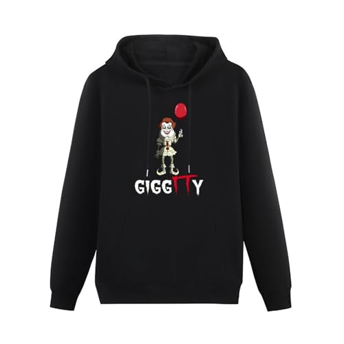 kfr Hoodie Giggity Quagmire It Clown Men's Long Sleeve Hoody with Pocket Sweatershirt, Hooded XL von kfr