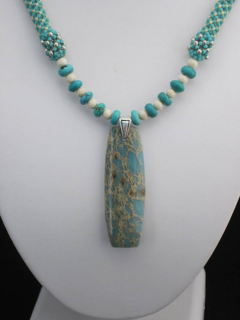 Blauer Meeressediment Jaspis Und Türkis von kgdezines