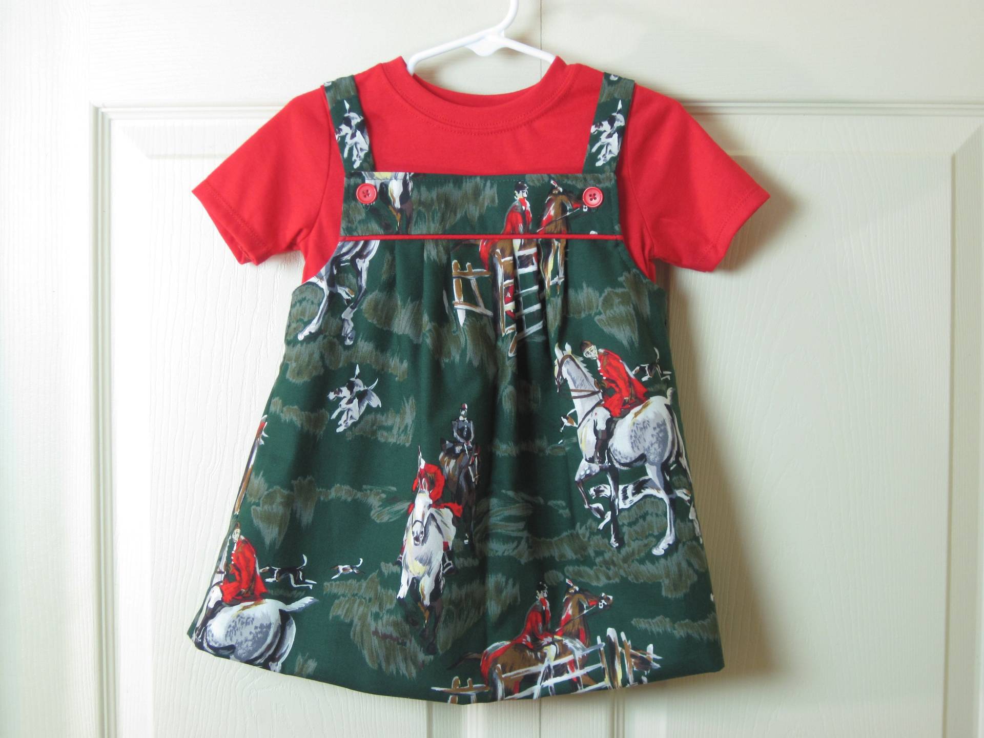 Horsing Around Kleid 3 Kleinkind von kgdezines