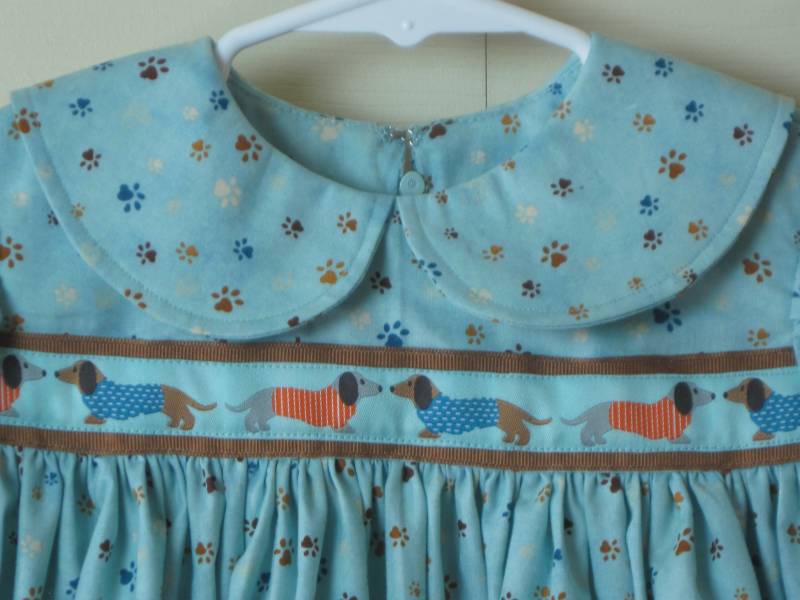 Osterkleid Kleinkind 2 Vollrock Puffärmel von kgdezines