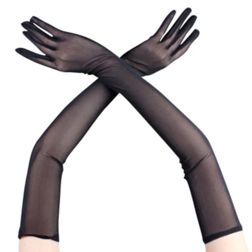 Damen Lange Tüll Handschuhe Lange Hochzeit Braut Handschuhe Damen Oper Party Schwarz handschuhe für Hochzeit Braut Oper Party Damen Lange Tüll Handschuhe Lange Hochzeit Braut Handschuhe Damen Oper Party Schwarz handschuhe für Hochzeit Braut Oper Party von DAYIsjz