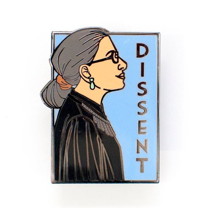 Dissent - Ruth Bader Ginsburg She Serie Pin Dissent - Ruth Bader Ginsburg She Serie Pin von khallion