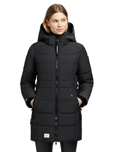 khujo Damen-Jacke Amaray4 (DE/NL/SE/PL, Alphanumerisch, M, Regular, Regular, Schwarz) von khujo