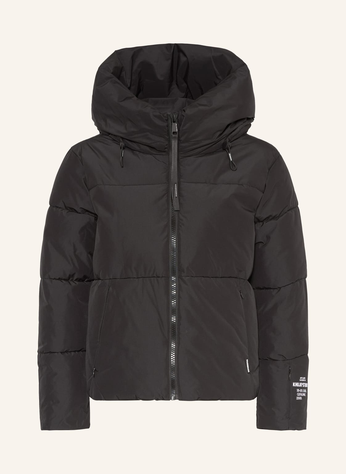 Khujo Steppjacke Audrey Matt schwarz von khujo