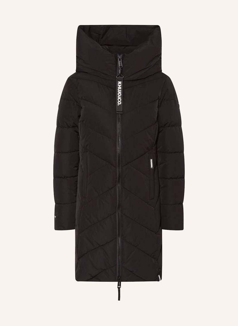 Khujo Steppmantel darka2 schwarz von khujo