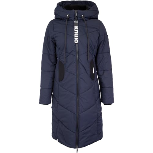 khujo Aribay Light Women Jacket Winterjacke Mantel (XXL, BLU-NIG) von khujo