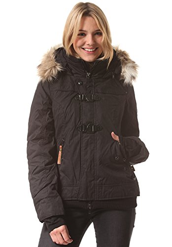 khujo Ashley Frauen Winterjacke schwarz S 88% Polyester, 12% Nylon Streetwear von khujo