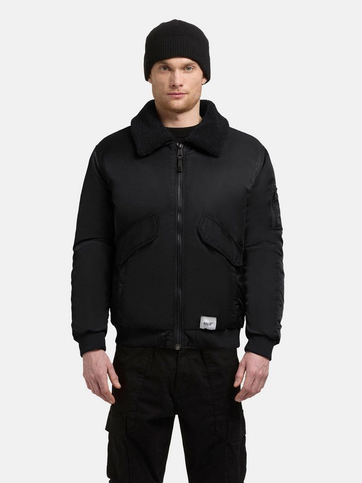 khujo Bomberjacke Ground Weite Herren Winterjacke mit abnehmbarem Kunstpelz-Besatz khujo Bomberjacke Ground Weite Herren Winterjacke mit abnehmbarem Kunstpelz-Besatz von khujo