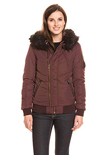 Khujo Damen Blanc Jacke, Rot (Sassafras 630), Small von khujo