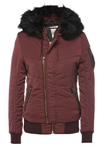 Khujo Damen Blanc Jacke, Rot (Sassafras 630), Small von khujo