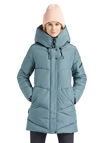 khujo Damen Jacke JORDIS3 gesteppt Winterjacke Kapuze Zwei-Wege-Reißverschluss von khujo