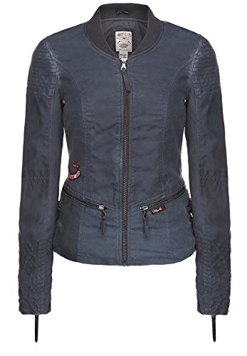 khujo Damen Jacke KRINA 1461JK161_405 405DK-BLUE, S von khujo