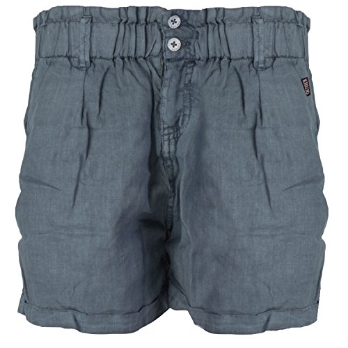 khujo Damen Shorts, Farbe:deep Blue od Grey;Größe:L von khujo