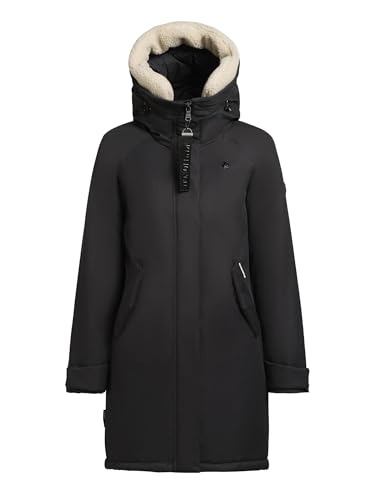 khujo Damen Winterjacke Semie2 Wintermantel Mantel Kurzmantel (DE/NL/SE/PL, Alphanumerisch, XS, Regular, Regular, 266-SPA-GRY) von khujo