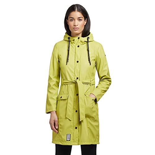 khujo Glenna Damen Jacke Regenjacke Jacke Coat (S, Lemon) von khujo