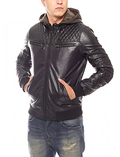 khujo Herren Jacke Blade 2033JK151_200 200_Black, S von khujo