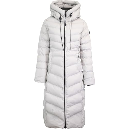 khujo Ingram Matt Women Jacket Winterjacke Mantel (DE/NL/SE/PL, Alphanumerisch, L, Regular, Regular, grey) von khujo