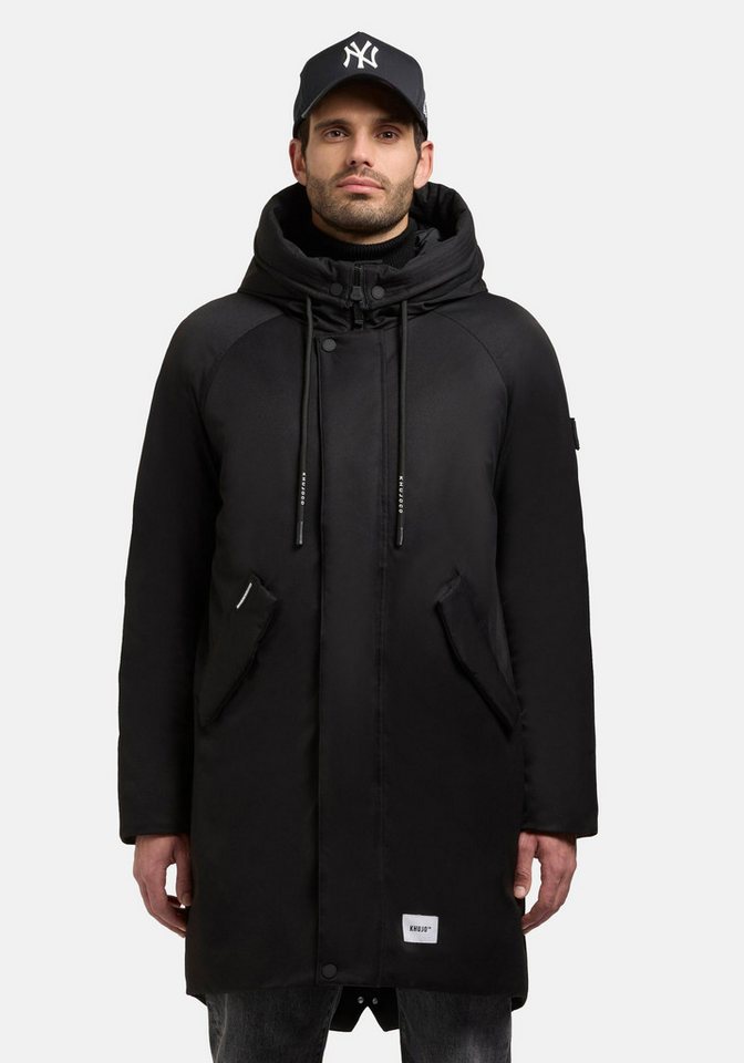 khujo Kurzmantel Anth-YM Sportlicher kurzer Herren Wintermantel von khujo