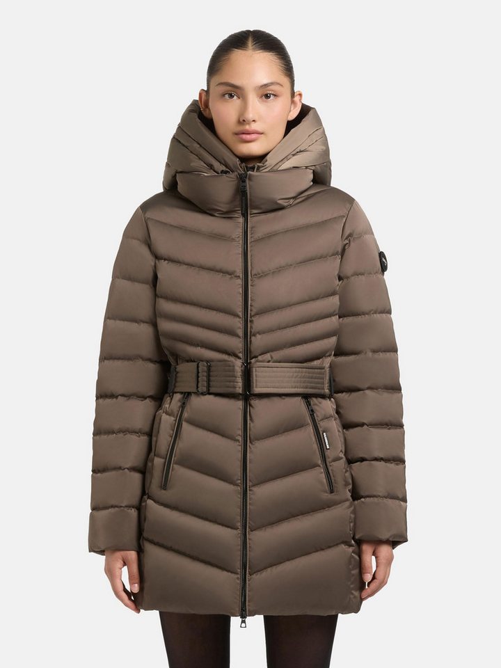 khujo Kurzmantel Kina Gesteppter Damen Mantel mit abnehmbarem Taillengürtel khujo Kurzmantel Kina Gesteppter Damen Mantel mit abnehmbarem Taillengürtel von khujo