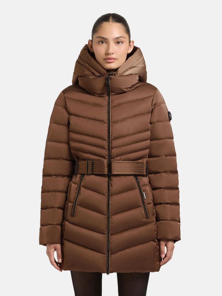 khujo Kurzmantel Kina Gesteppter Damen Mantel mit abnehmbarem Taillengürtel khujo Kurzmantel Kina Gesteppter Damen Mantel mit abnehmbarem Taillengürtel von khujo