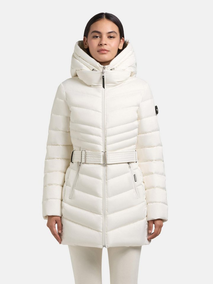khujo Kurzmantel Kina Gesteppter Damen Mantel mit abnehmbarem Taillengürtel khujo Kurzmantel Kina Gesteppter Damen Mantel mit abnehmbarem Taillengürtel von khujo