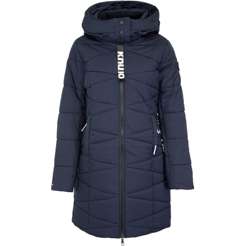 khujo Light Women Jacket Winterjacke Mantel (XL, blu-nig) von khujo