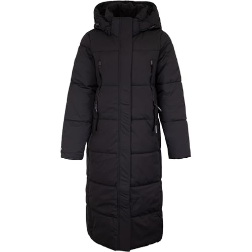 khujo Lucia Matt Women Jacket Winterjacke Mantel (DE/NL/SE/PL, Alphanumerisch, L, Regular, Regular, black) von khujo