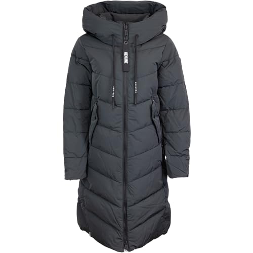 khujo Mikia Women Jacket Winterjacke Mantel Parka (DE/NL/SE/PL, Alphanumerisch, XL, Regular, Regular, grey) von khujo