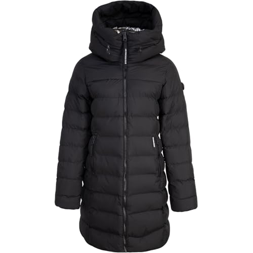 khujo Nekar Women Parka Winterjacke (DE/NL/SE/PL, Alphanumerisch, M, Regular, Regular, black) von khujo