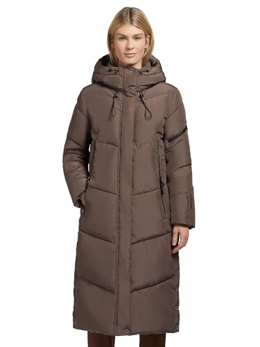 khujo Sonje Damen Mantel Polarmantel Oversized Coat Jacke (toffee, S) von khujo