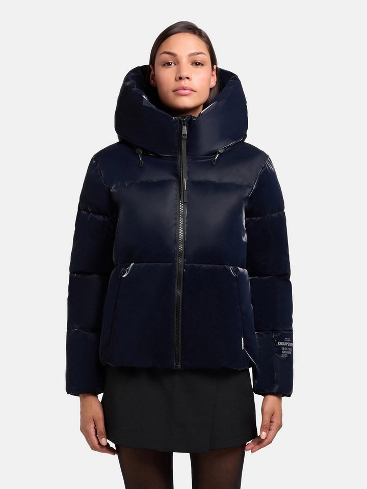 khujo Steppjacke Audrey Shiny Schimmernde Damen Winterjacke mit Kapuze khujo Steppjacke Audrey Shiny Schimmernde Damen Winterjacke mit Kapuze von khujo