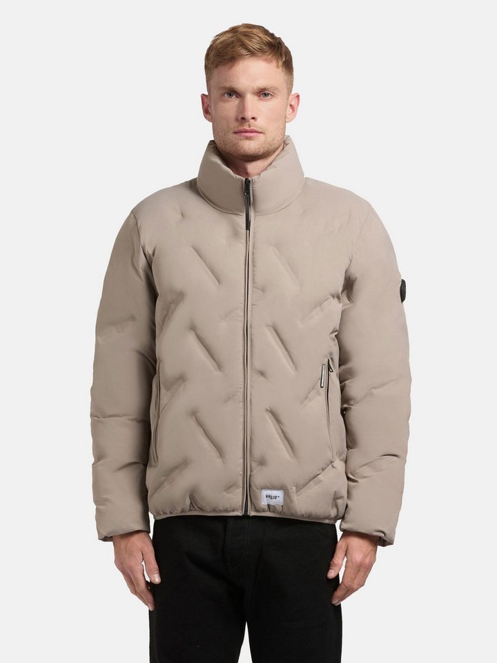 khujo Steppjacke Clover Herren Winterjacke mit auffälliger Steppung von khujo