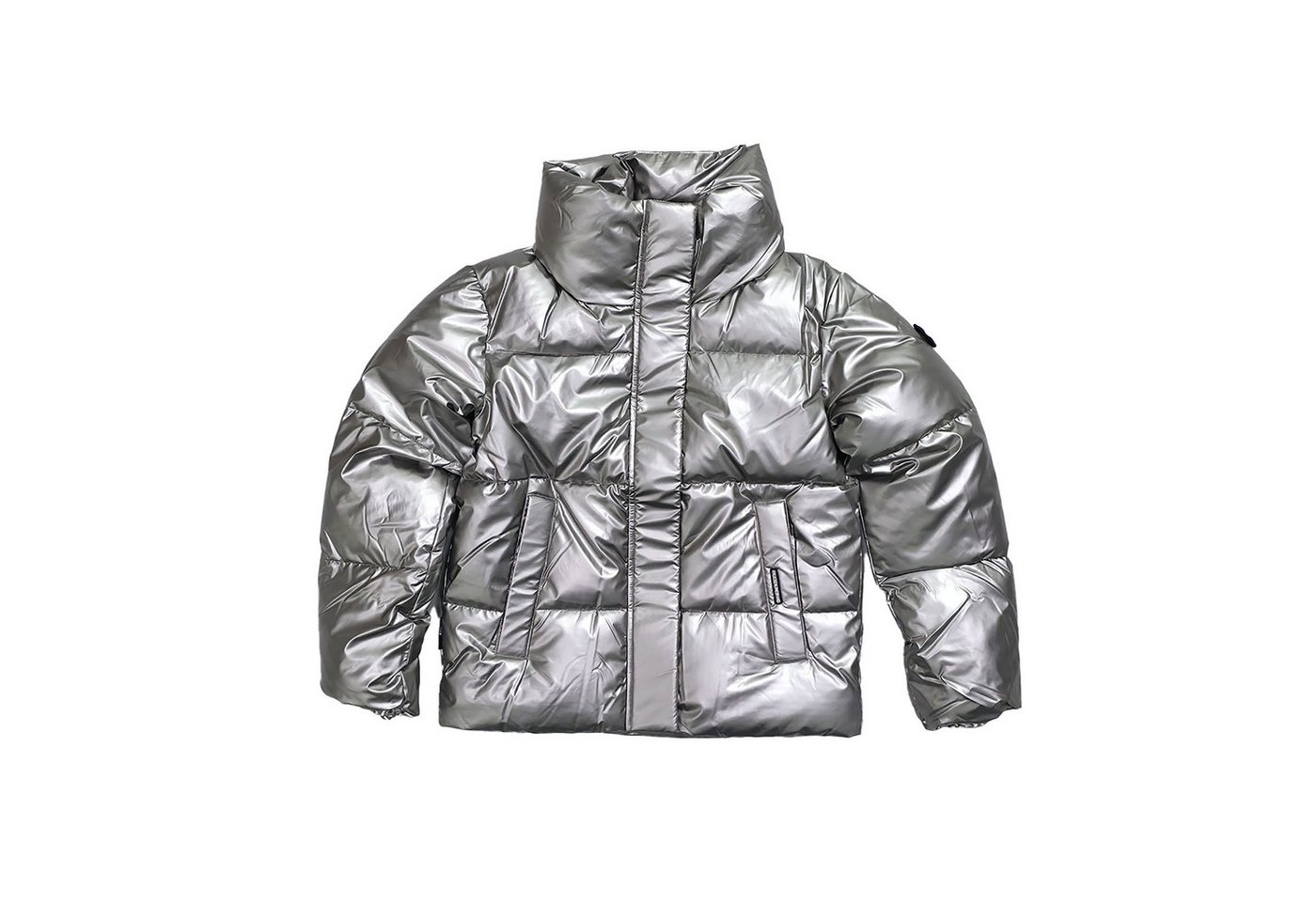 khujo Steppjacke Khujo Damen Jacke Rinja2 Shiny royal silver (1-St., kein Set) in Unifarbe von khujo