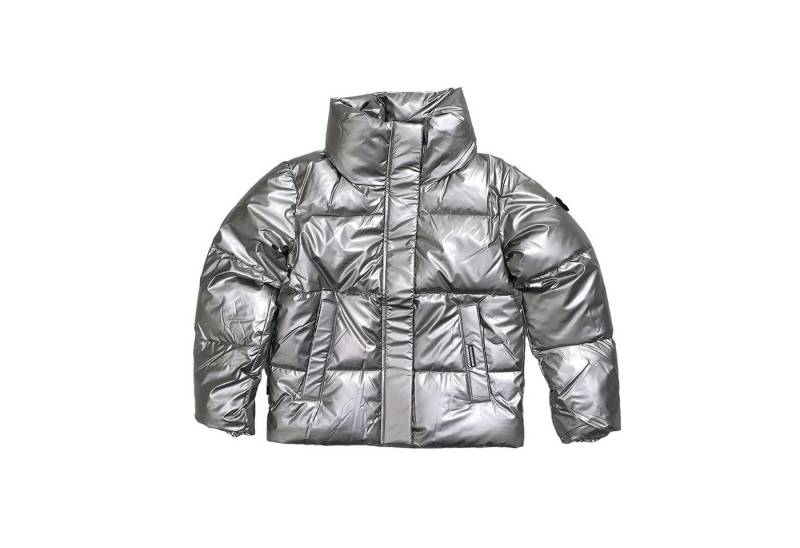 khujo Steppjacke Khujo Damen Jacke Rinja2 Shiny royal silver (1-St., kein Set) in Unifarbe von khujo