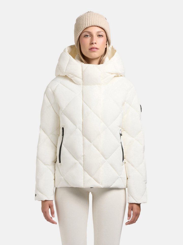 khujo Steppjacke Lilian Damen Winterjacke mit Karo-Steppung von khujo